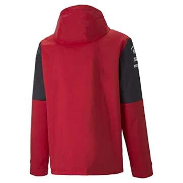 Ferrari Scuderia Official Formula 1 Merchandise - 2022 Team Rain Jacket - Red - Size S