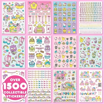Hello Kitty Sticker Book 1500+ Kawaii Stickers for All Ages