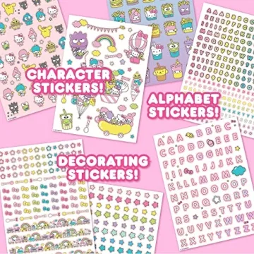 Hello Kitty Sticker Book 1500+ Kawaii Stickers for All Ages