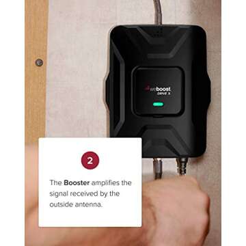 weBoost Drive X RV (471410R) Factory Refurbished RV Cell Phone Signal Booster | RV, Camper & Motorhome | U.S. Company | All U.S. Networks and Carriers | 1 Year Manufacturer Warranty