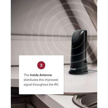 weBoost Drive X RV (471410R) Factory Refurbished RV Cell Phone Signal Booster | RV, Camper & Motorhome | U.S. Company | All U.S. Networks and Carriers | 1 Year Manufacturer Warranty