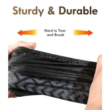 100 Pcs Shoe Covers Disposable Non-Slip,Shoe Covers for Indoors Reusable,Slip-resistant, Durable, Breathable, Non-toxic,Booties for Shoes Covers,Stretchable Fits Up To13 US Men,Black-XL