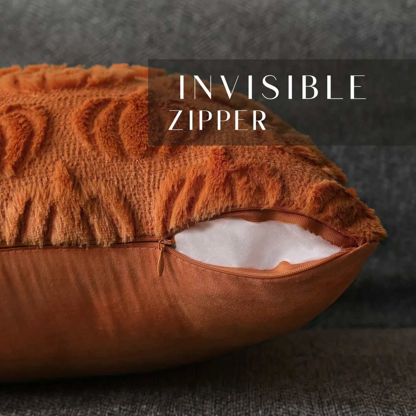 Fall Pillow Covers 18x18 Set of 2 for Autumn Decor