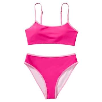 SUUKSESS High Waisted Bikini for Summer Fun and Style