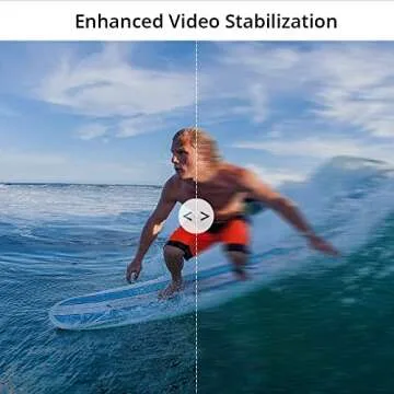 AKASO Brave 7 LE 4K30FPS 20MP WiFi Action Camera with Touch Screen EIS 2.0 Zoom Remote Control 131 Feet Underwater Camera with 2X 1350mAh Batteries Support External Microphone Vlog Camera