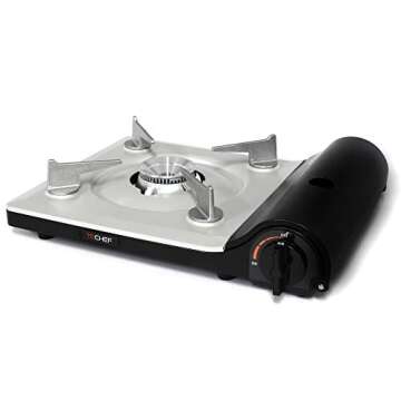 TECHEF Korean BBQ Non-Stick Grill Pan & Portable Stove