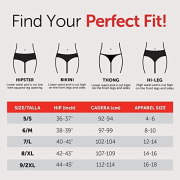 Hanes Women's Thong Panties 6-Pack - Comfort & Style