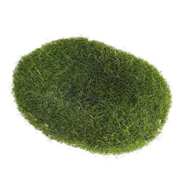 Moss Rocks - 12Pcs Green Artificial Moss Stones Simulation Grass Bryophyte Bonsai Garden DIY Landscape Decor