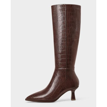 Stylish MUCCCUTE Knee High Boots for Women in Brown