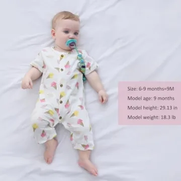 Ruliby Baby Boy Romper - Cute Cartoon Bodysuit for Infants