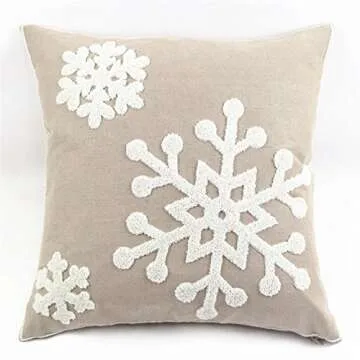WOMHOPE Premium Christmas Pillow Covers Set of 4