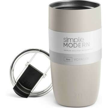 Simple Modern Travel Coffee Mug | 16oz Insulated Tumbler