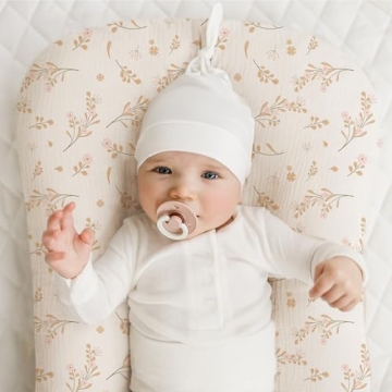 Konssy Muslin Baby Lounger Covers 2 Pack - Soft & Stylish