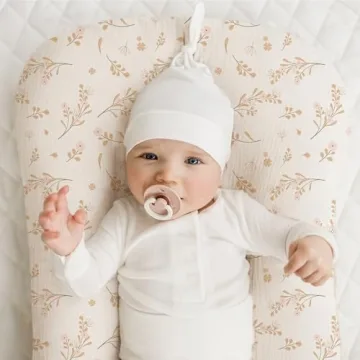 Konssy Muslin Baby Lounger Covers 2 Pack - Soft & Stylish