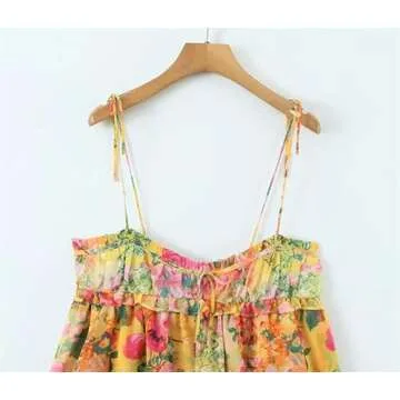 URKITTY Flowy Floral Dress - Perfect Summer Mini Dress