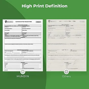 MUNBYN Thermal Printer Paper 8.5 x 11 Inch 200 Sheets