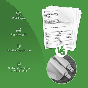 MUNBYN Thermal Printer Paper 8.5 x 11 Inch 200 Sheets