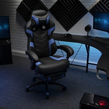 RESPAWN 110 Gaming Chair with Footrest - Ergonomic Design