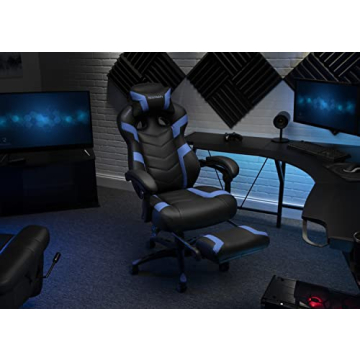 RESPAWN 110 Gaming Chair with Footrest - Ergonomic Design