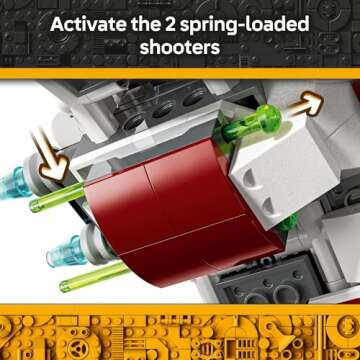 LEGO Star Wars Ahsoka's Jedi Interceptor Building Toy for Kids