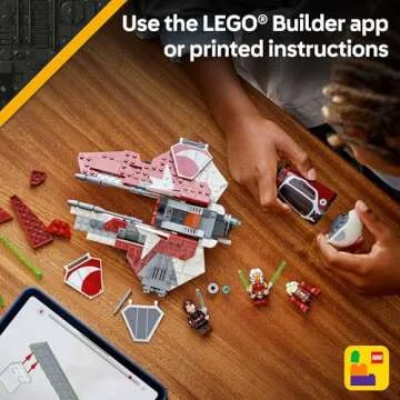 LEGO Star Wars Ahsoka's Jedi Interceptor Building Toy for Kids