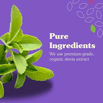 NuNaturals Stevia Syrup, Sugar-Free Sweetener, Plant-Based Sugar Substitute, Zero Calorie, Sugar-Free Syrup, Maple, 6.6oz (3-Pack)