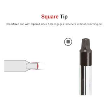 TEKTON Square High-Torque Screwdriver Set