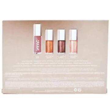 Fenty Skin Fenty Glossy Posse Fantasy 4Sum Gloss Bomb Set - Candy Milk, Fenty Glow Fantasy, Hot Chocolate Fantasy, Champ Stamp Fantasy 4 Piece Set