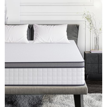Elitspace King Mattress - 12 Inch Hybrid Comfort