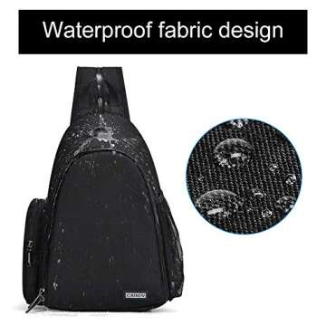 CADeN Camera Bag Backpack with Tripod Holder