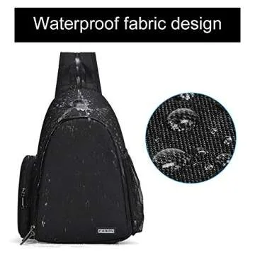 CADeN Camera Bag Backpack with Tripod Holder