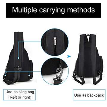 CADeN Camera Bag Backpack with Tripod Holder