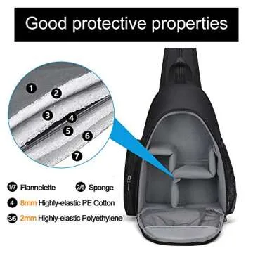 CADeN Camera Bag Backpack with Tripod Holder