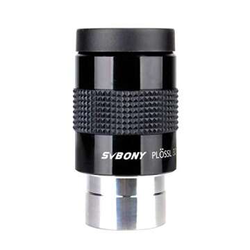 SVBONY SV131 Eyepiece 32mm 1.25 Inch Plossl Telescope Eyepiece Telescope Accessory Standard 1.25 inch Filter Threaded for Telescope