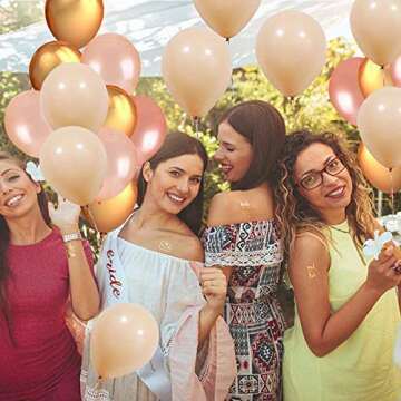 Kubert Solid Ivory Cream Beige Balloons 10 Inch Latex 72 Pack Khaki Tan Ice Cream Balloon for Bridal Baby Shower Decorations for Girl or Boy Wedding Engagement Bachelorette Party Supplies