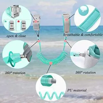 JIANBAO Dinosaur Toddler Backpacks with Leashes Anti Lost Wrist Link for 3 to 5 Years Kids Girls Boys Safety (Dinosaur, Black)