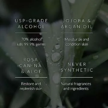 Noshinku Spice (Sweet Orange + Bay Leaf) Refillable Pocket Hand Sanitizer 3-Pack | Organic Antibacterial Sanitizing Mist with Moisturizing Botanical Oils | Kills 99.9% of Germs | Travel Size