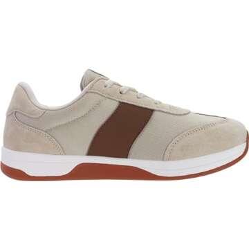 WHITIN Women's Zero Drop Wide Toe Box Road Running Tennis Shoes Size 11 Cross Training Sports Casual Athletic Walking Sneakers for Female Apricot 43