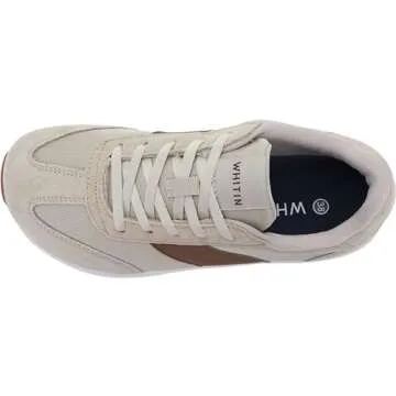 WHITIN Women's Zero Drop Wide Toe Box Road Running Tennis Shoes Size 11 Cross Training Sports Casual Athletic Walking Sneakers for Female Apricot 43