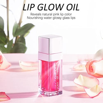 3Pcs Plumping Lip Oil Set for Hydrated, Glossy Lips
