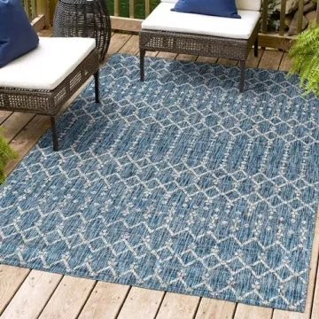 Ourika Moroccan Geometric Area Rug - Stylish & Durable