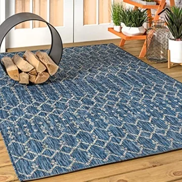 Ourika Moroccan Geometric Area Rug - Stylish & Durable
