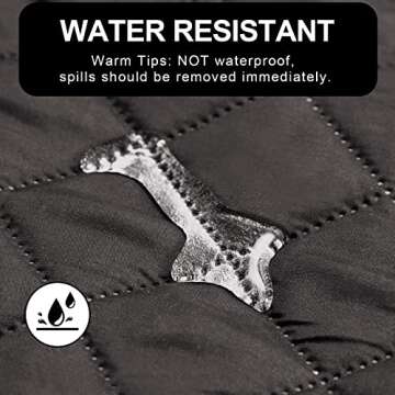 Deeky Sofa Cover, Washable Couch Covers for Dogs, Pet Couch Protector, Reversible Quilted and Water Resistant Furniture Covers with Foam Sticks and Elastic Straps, Oversized Sofa, Chocolate/Chocolate