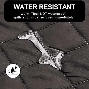 Deeky Sofa Cover, Washable Couch Covers for Dogs, Pet Couch Protector, Reversible Quilted and Water Resistant Furniture Covers with Foam Sticks and Elastic Straps, Oversized Sofa, Chocolate/Chocolate