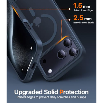 KCQNine Magnetic iPhone 17 Pro Max Case with Drop Protection