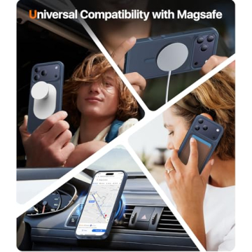 KCQNine Magnetic iPhone 17 Pro Max Case with Drop Protection