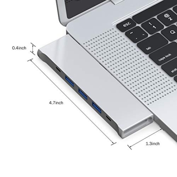 JoyGeek 8-in-1 USB C Hub Adapter for MacBook Pro