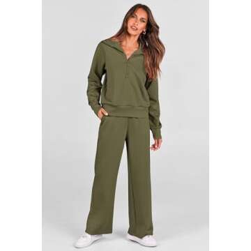 PRETTYGARDEN Women's Casual Lounge Set with Pockets