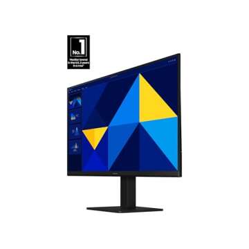 SAMSUNG 24" (S30GD) Essential Monitor with IPS Panel and Tilt Only Stand, 100Hz Refresh Rate, Ergono...