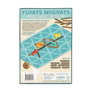 Hootenanny Games Floats McGoats Board Game for Family Fun